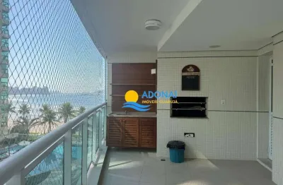 Apartamento com 3 dormitórios à venda, 156 m² por r$ 1.900.000,00 - jardim astúrias - guarujá/sp