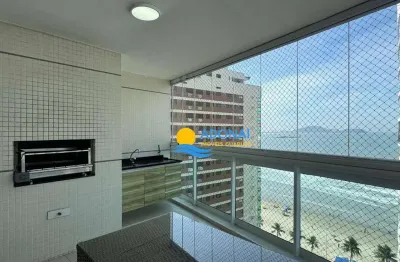 Apartamento com 3 dormitórios à venda, 117 m² por r$ 1.800.000,00 - jardim astúrias - guarujá/sp