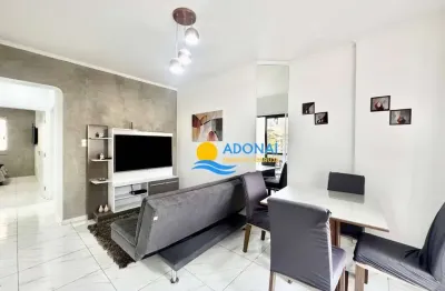 Apartamento com 2 dormitórios à venda, 60 m² por r$ 615.000,00 - jardim astúrias - guarujá/sp