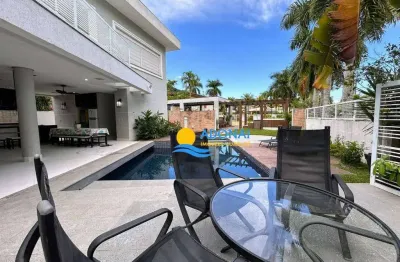 Casa com 5 dormitórios à venda, 350 m² por r$ 4.000.000,00 - balneário praia do pernambuco - guarujá/sp