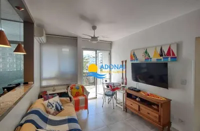 Apartamento com 2 dormitórios à venda, 90 m² por r$ 460.000,00 - enseada - guarujá/sp