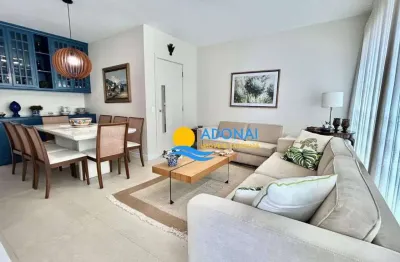 Apartamento com 4 dormitórios à venda, 135 m² por r$ 1.200.000,00 - pitangueiras - guarujá/sp