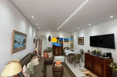 Apartamento com 3 dormitórios à venda, 100 m² por r$ 520.000,00 - enseada - guarujá/sp