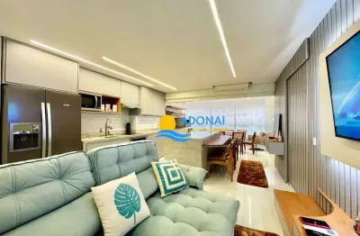 Apartamento com 3 dormitórios à venda, 92 m² por r$ 1.120.000,00 - jardim astúrias - guarujá/sp