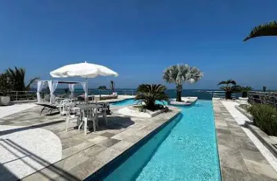 Casa com 10 dormitórios à venda, 1411 m² por r$ 25.000.000 - costão do pernambuco - guarujá/sp