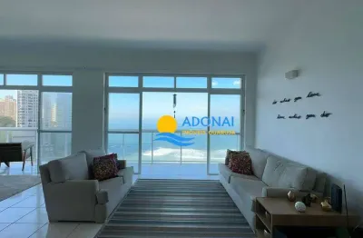 Apartamento com 3 dormitórios à venda, 145 m² por r$ 1.400.000,00 - pitangueiras - guarujá/sp