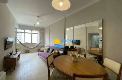 Apartamento com 1 dormitório à venda, 45 m² por r$ 375.000,00 - pitangueiras - guarujá/sp