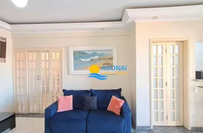 Apartamento com 3 dormitórios à venda, 96 m² por r$ 550.000,00 - enseada - guarujá/sp