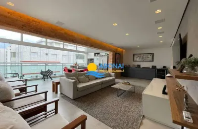 Apartamento com 3 dormitórios à venda, 134 m² por r$ 1.400.000,00 - jardim astúrias - guarujá/sp