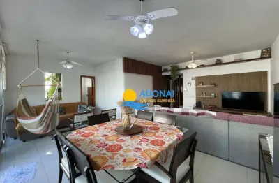 Apartamento com 3 dormitórios à venda, 135 m² por r$ 800.000,00 - pitangueiras - guarujá/sp