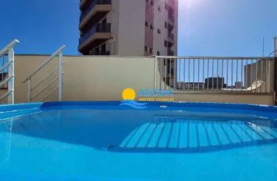 Cobertura com 3 dormitórios à venda, 180 m² por r$ 430.000,00 - enseada - guarujá/sp