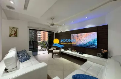 Apartamento com 3 dormitórios à venda, 134 m² por r$ 750.000,00 - jardim astúrias - guarujá/sp