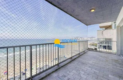 Apartamento com 4 dormitórios à venda, 250 m² por r$ 1.600.000,00 - pitangueiras - guarujá/sp