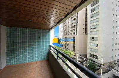 Apartamento com 3 dormitórios à venda, 100 m² por r$ 640.000,00 - pitangueiras - guarujá/sp