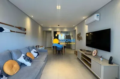 Apartamento com 3 dormitórios à venda, 87 m² por r$ 650.000,00 - enseada - guarujá/sp