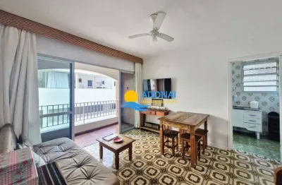 Apartamento com 1 dormitório à venda, 65 m² por r$ 380.000,00 - pitangueiras - guarujá/sp