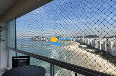 Apartamento com 3 dormitórios à venda, 210 m² por r$ 2.100.000,00 - pitangueiras - guarujá/sp
