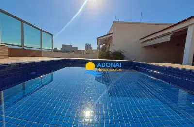 Cobertura com 3 dormitórios à venda, 280 m² por r$ 1.000.000,00 - enseada - guarujá/sp