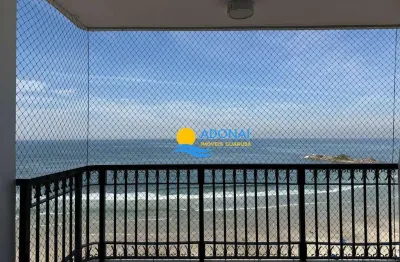 Apartamento com 3 dormitórios à venda, 225 m² por r$ 1.590.000,00 - pitangueiras - guarujá/sp