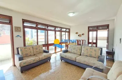 Cobertura com 3 dormitórios à venda, 210 m² por r$ 550.000,00 - enseada - guarujá/sp