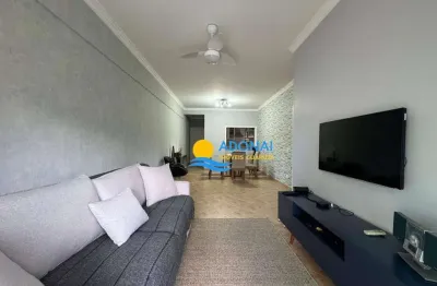 Apartamento com 3 dormitórios à venda, 110 m² por r$ 600.000,00 - enseada - guarujá/sp