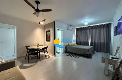 Apartamento com 1 dormitório à venda, 47 m² por r$ 320.000,00 - pitangueiras - guarujá/sp