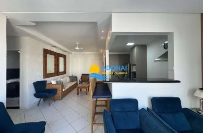 Apartamento com 1 dormitório à venda, 55 m² por r$ 425.000,00 - pitangueiras - guarujá/sp