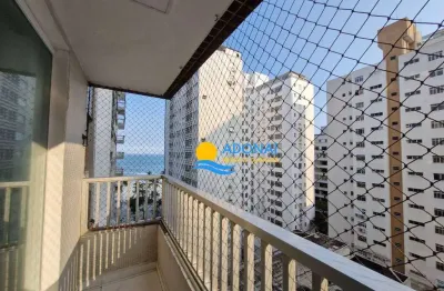 Apartamento com 2 dormitórios à venda, 75 m² por r$ 600.000,00 - pitangueiras - guarujá/sp