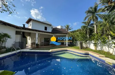 Casa com 5 dormitórios à venda, 508 m² por r$ 2.600.000,00 - jardim acapulco - guarujá/sp
