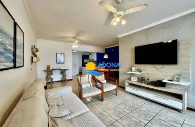 Apartamento com 3 dormitórios à venda, 115 m² por r$ 735.000,00 - pitangueiras - guarujá/sp
