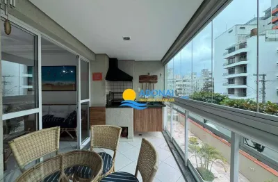 Apartamento com 3 dormitórios à venda, 103 m² por r$ 720.000,00 - enseada - guarujá/sp