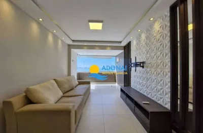 Apartamento com 3 dormitórios à venda, 100 m² por r$ 745.000,00 - jardim astúrias - guarujá/sp