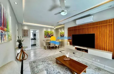 Apartamento com 2 dormitórios à venda, 104 m² por r$ 620.000,00 - pitangueiras - guarujá/sp