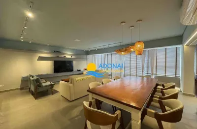 Apartamento com 4 dormitórios à venda, 185 m² por r$ 1.200.000,00 - pitangueiras - guarujá/sp