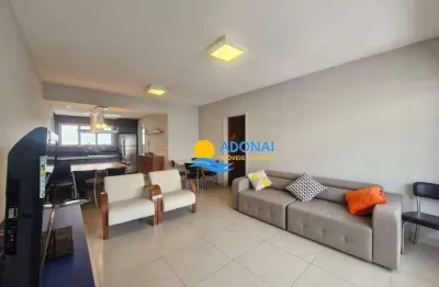 Apartamento com 3 dormitórios à venda, 126 m² por r$ 630.000,00 - pitangueiras - guarujá/sp