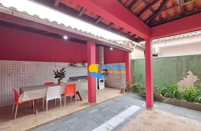 Casa com 4 dormitórios à venda, 220 m² por r$ 1.000.000,00 - balneário praia do pernambuco - guarujá/sp