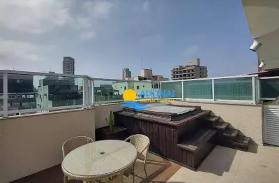 Cobertura com 3 dormitórios à venda, 187 m² por r$ 880.000,00 - enseada - guarujá/sp