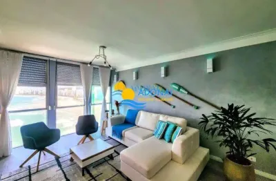 Apartamento com 4 dormitórios à venda, 160 m² por r$ 1.200.000,00 - pitangueiras - guarujá/sp