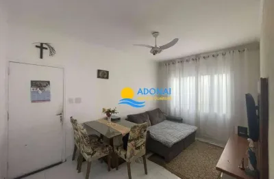 Apartamento com 1 dormitório à venda, 41 m² por r$ 245.000,00 - enseada - guarujá/sp