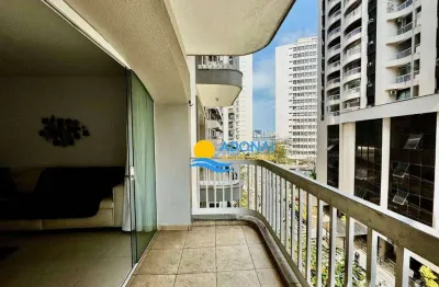 Apartamento com 2 dormitórios à venda, 102 m² por r$ 495.000,00 - pitangueiras - guarujá/sp