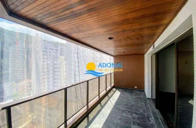 Apartamento com 3 dormitórios à venda, 145 m² por r$ 600.000,00 - pitangueiras - guarujá/sp