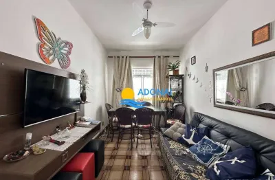Apartamento com 2 dormitórios à venda, 80 m² por r$ 335.000 - tombo - guarujá/sp