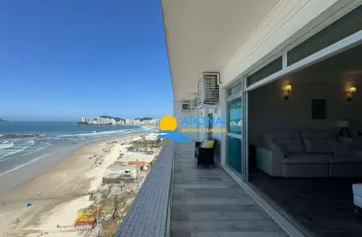 Apartamento com 3 dormitórios à venda, 215 m² por r$ 1.400.000,00 - pitangueiras - guarujá/sp