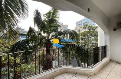 Apartamento com 3 dormitórios à venda, 85 m² por r$ 420.000,00 - enseada - guarujá/sp