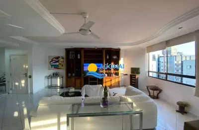 Apartamento com 3 dormitórios à venda, 140 m² por r$ 905.000,00 - pitangueiras - guarujá/sp