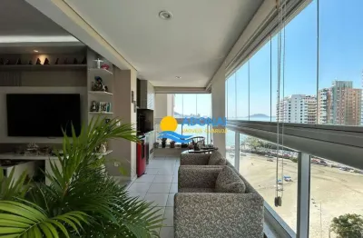 Apartamento com 3 dormitórios à venda, 110 m² por r$ 1.200.000,00 - jardim astúrias - guarujá/sp
