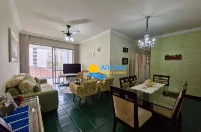Apartamento com 3 dormitórios à venda, 90 m² por r$ 585.000,00 - pitangueiras - guarujá/sp