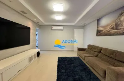 Apartamento com 3 dormitórios à venda, 112 m² por r$ 870.000,00 - tombo - guarujá/sp