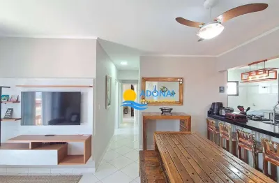 Apartamento com 3 dormitórios à venda, 75 m² por r$ 720.000,00 - enseada - guarujá/sp