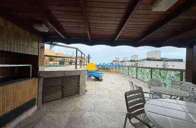 Cobertura com 3 dormitórios à venda, 234 m² por r$ 860.000,00 - enseada - guarujá/sp